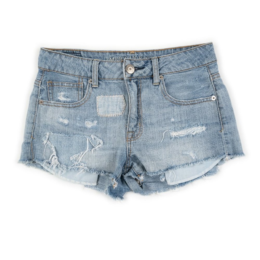 American Eagle Outfitters Distressed Jean Shorts